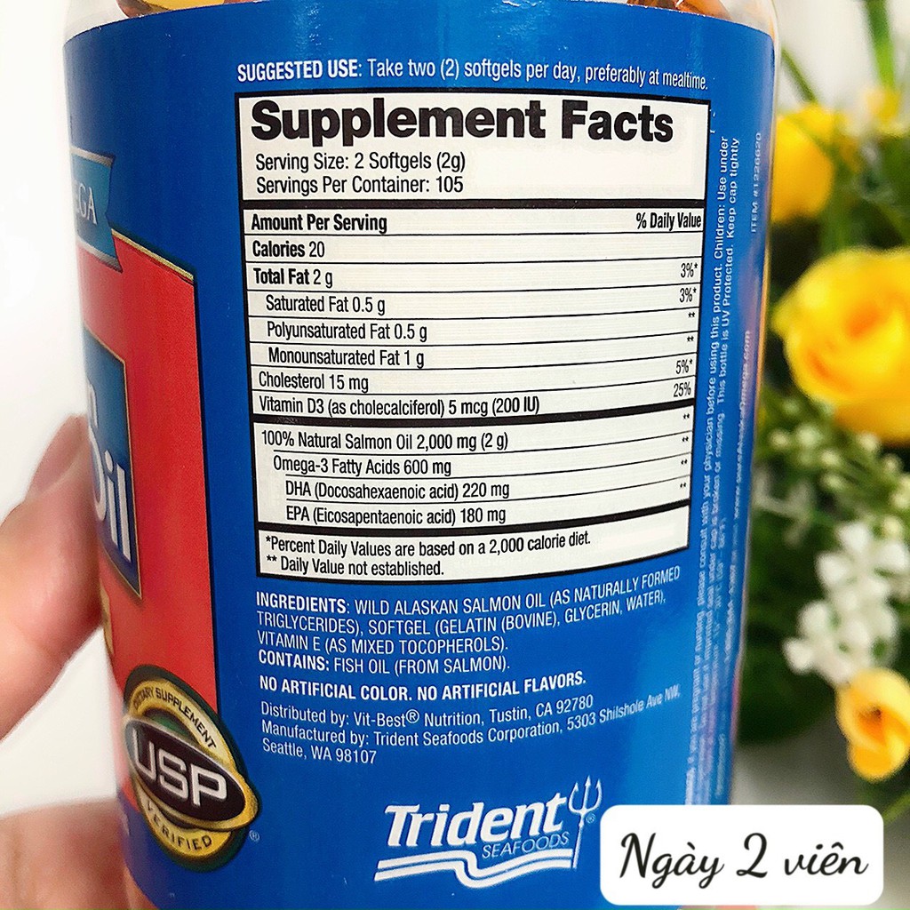 ❤️ [Date 2/2023] Wild Alaskan Salmon_Oil 210 viên Mỹ | BigBuy360 - bigbuy360.vn