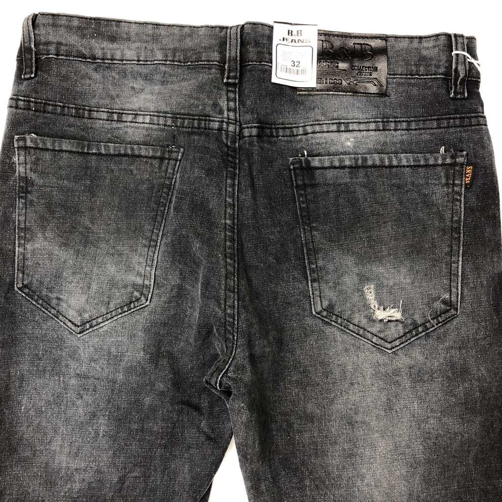 Quần Jean Nam rách gối phong cách Hàn Quốc cao cấp đẹp quần zin nam co giãn tốt QJ-144 | BigBuy360 - bigbuy360.vn