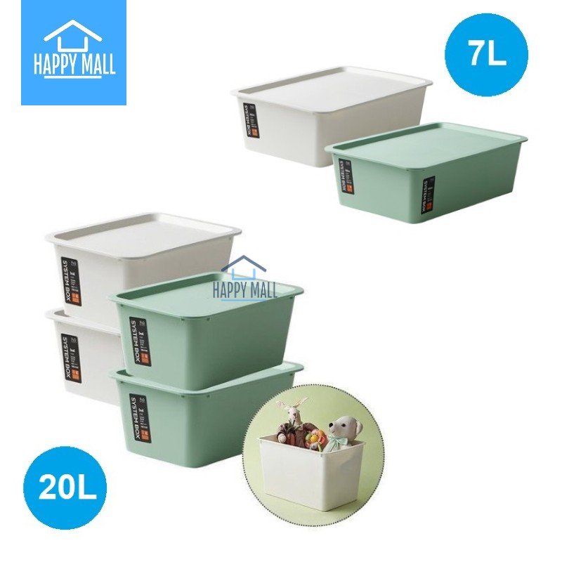 Thùng đựng đồ có nắp đậy Lock&Lock Color System 7L P-1530 , 20L P-1531