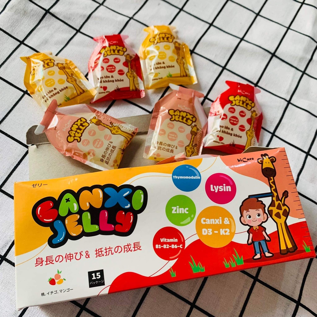 Thạch Dinh Dưỡng Canxi Bicare, Thạch Táo Bón Wilav Jelly
