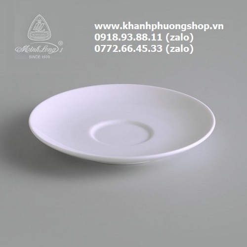 Dĩa lót chén sứ Minh Long - dĩa lót chén sứ