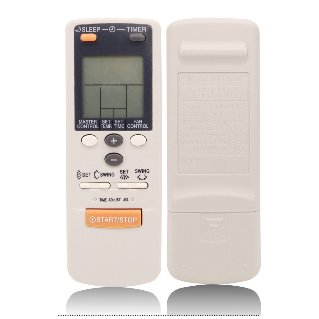 Remote máy lạnh GENERAL mẫu 2 - Điều khiển điều hòa GENERAL (SLEEP)