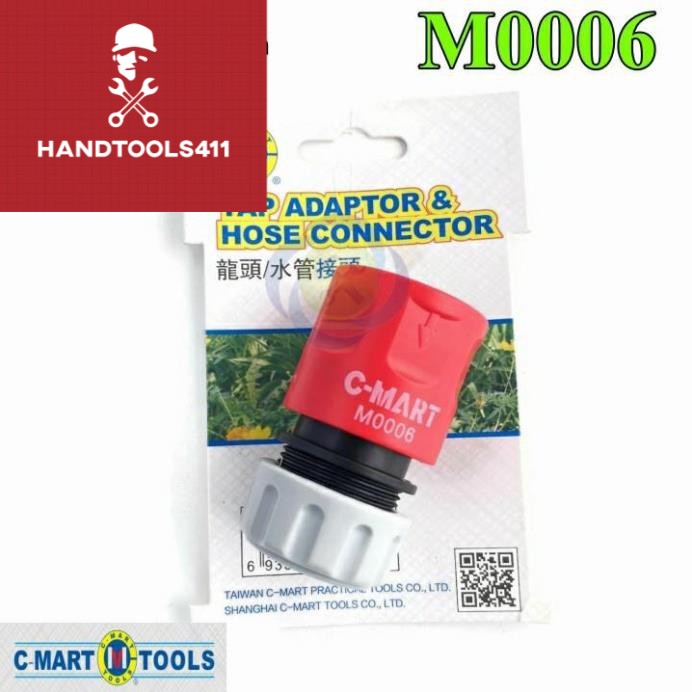 Đầu nối ống nước nhanh C-Mart M0006 sử dụng ống mềm 13mm