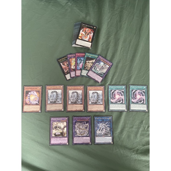 Combo bộ bài Yugioh Legendary Dragon Deck và set Cyber Dragon