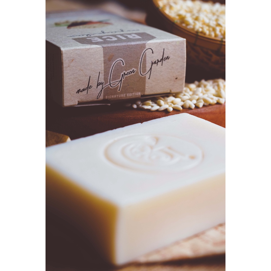 Xà phòng handmade Gạo  từ Green Garden