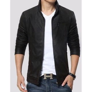 (tomboy) (M, L, XL) Áo khoác da nam