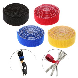 Cuộn dây nilon quấn dây cáp dài 1m với nhiều màu tiện dụng