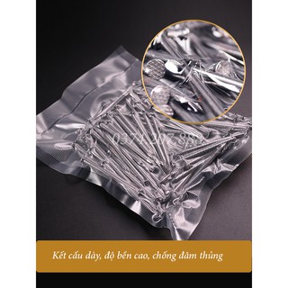 Túi hút chân không thực phẩm túi một mặt nhám 15 x 20cm dùng cho máy hút chân không [100 túi ]