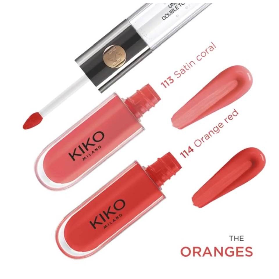 Son KiKo - Unlimited double touch (2 đầu thật tiện lợi) #107-110-114-115 | BigBuy360 - bigbuy360.vn