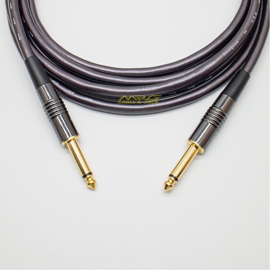 Dây Line Guitar Jack 6 Ly  Liton USA, dài 1.5met-3met-5met-8met-10met .