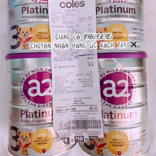 A2 platinum số 3 ( hàng đi air kèm bill)