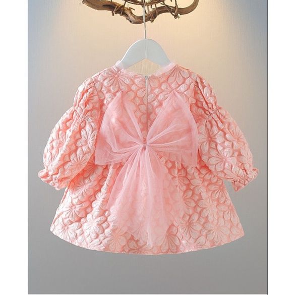Đầm váy công chúa cho bé gái sơ sinh đi chơi dự tiệc đẹp size 5-12kg hàng Quảng Châu cao cấp