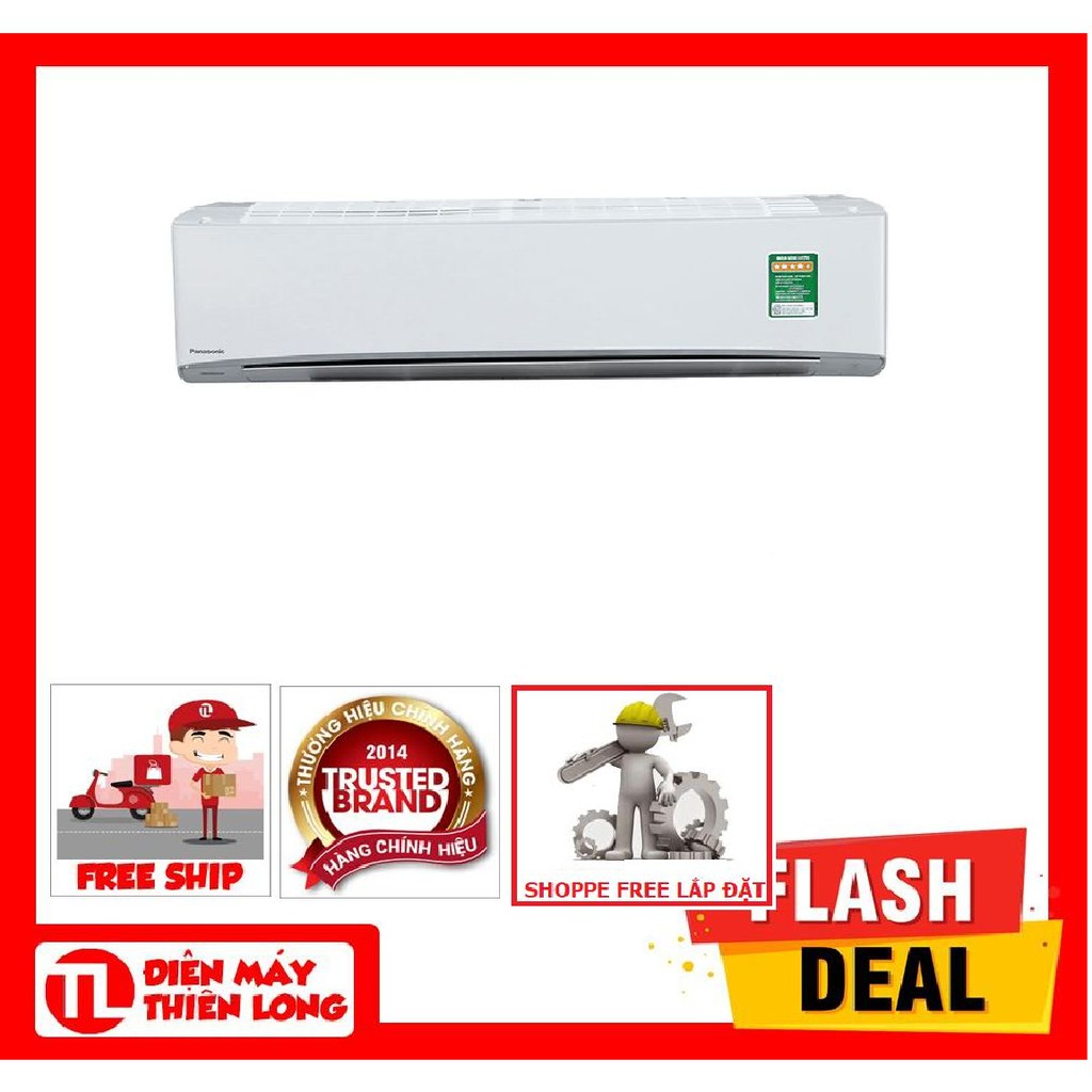 MIỄN PHÍ CÔNG LẮP ĐẶT CU/CS-U18VKH-8 - Máy Lạnh Inverter Panasonic U18VKH-8 2.0HP ( TP HỒ CHÍ MINH)