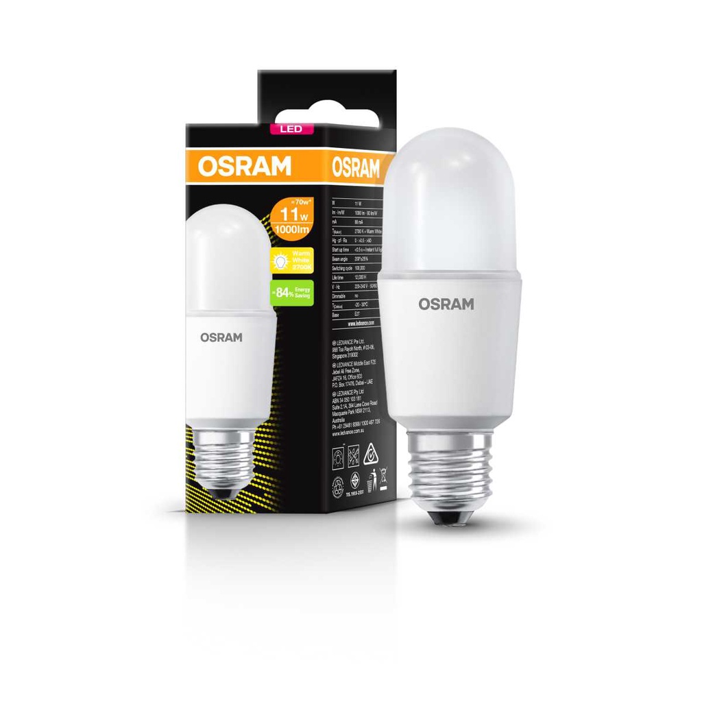 Bóng đèn LED Eco Stick G3 E27 OSRAM - [HÀNG CHÍNH HÃNG] Thiết kế nhỏ gọn, thay thế cho bóng 3U