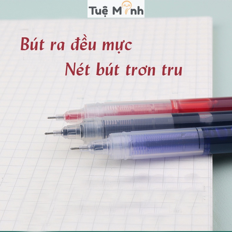 Bút mực nước ngòi kim nét 0.5mm B49 bút viết mực nhiều màu phong cách tối giản Muji