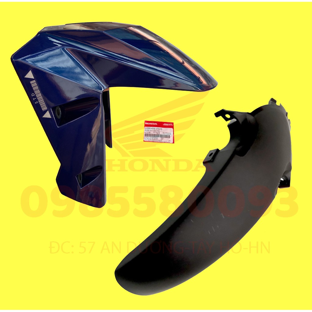 BỘ DÈ TRƯỚC WINNER X CHÍNH HÃNG HONDA MÀU XANH THAN PHIÊN BẢN THỂ THAO