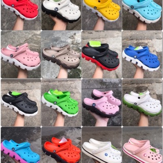 (HÀNG CÓ SẴN - ẢNH THẬT) Dép Sục Croc.s Duet Tặng Kèm 6 Stick