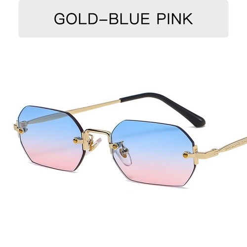 Kính mát gọng vuông kim loại sang trọng cho nữ