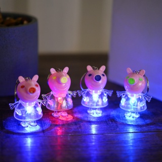 Móc Khóa Doraemon Có Đèn Led Đổi Màu Dễ Thương
