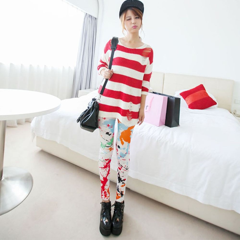 [Mã FASHIONT4WA2 giảm 10K đơn 50K] FREESHIP ĐƠN 99K_ Quần legging họa tiết độc đáo cho nữ | BigBuy360 - bigbuy360.vn