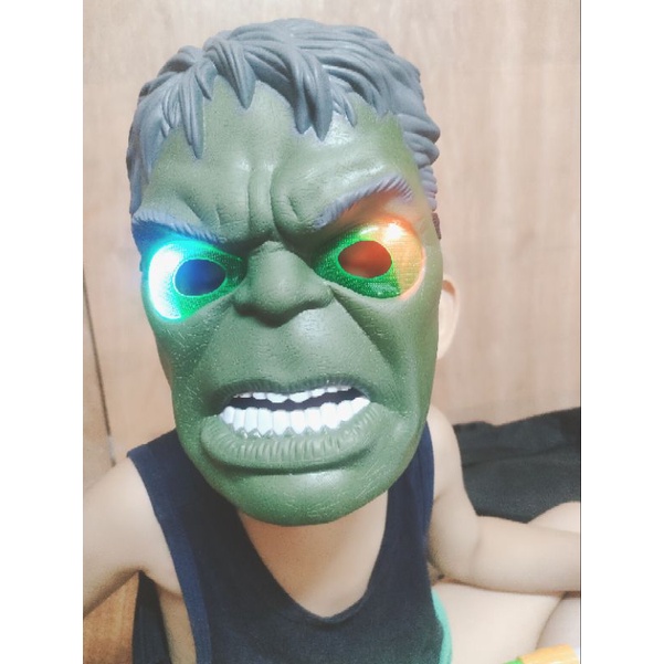Mặt nạ siêu anh hùng holk có đèn