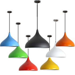 Thanh lý, Chao đèn thả giọt nước đường kính 32 cm trang trí phòng khách, phòng ăn, nhiều màu bảo hành 12 tháng