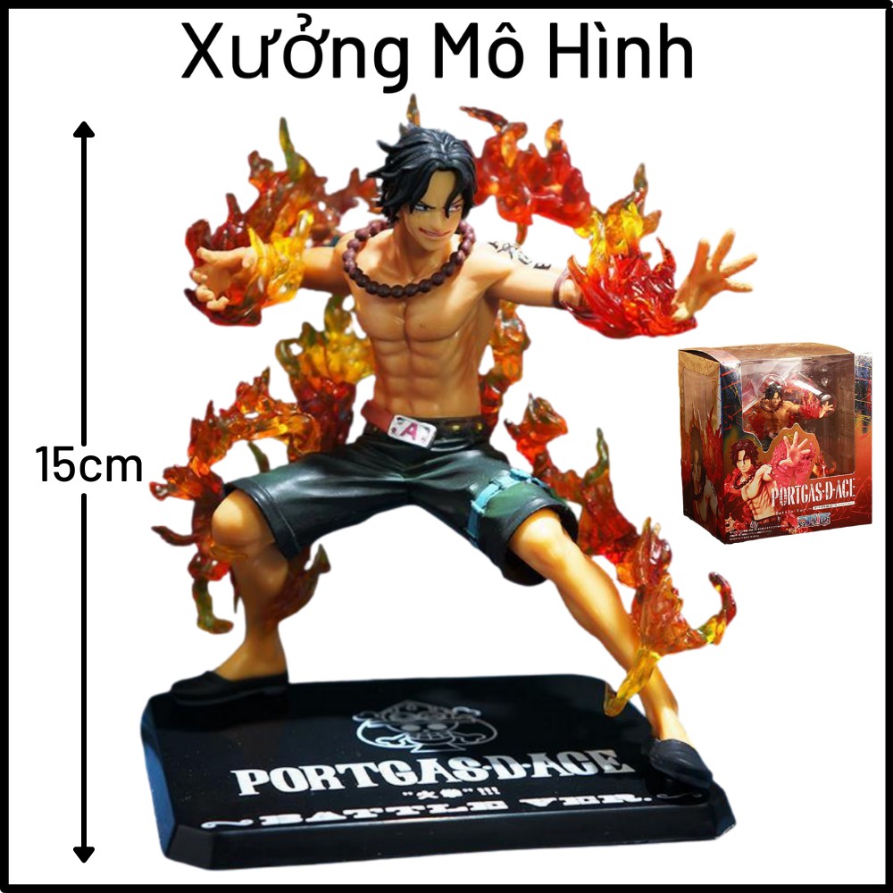 Mo Hinh Portgas D Ace F Zero 2 đầu Trạng Thai Chiến đấu Kem Hiệu ứng Shopee Việt Nam