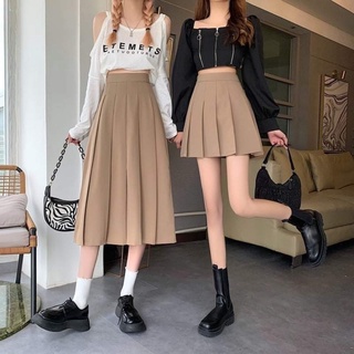 Chân Váy Ngắn Xếp Ly Tennis Madela dáng Chữ A Xòe, Chân Váy Xếp Li Tennis dáng Chữ A