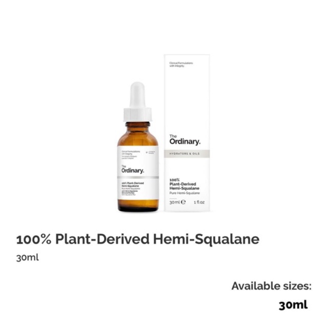 Dầu dưỡng Hemi The Ordinary