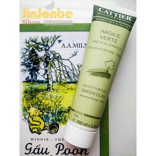 Mặt nạ Cattier đất sét Xanh từ Jinjonbeshop