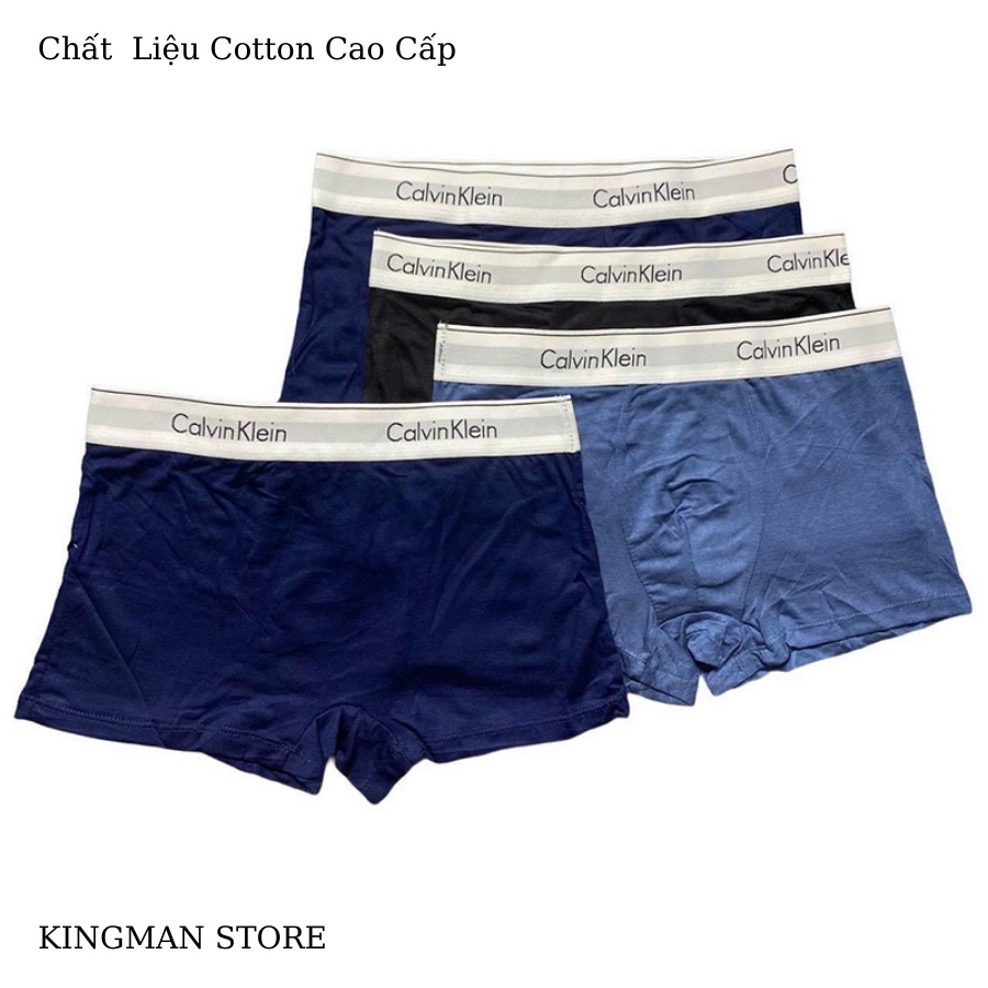 [Combo Hộp 5 Quần] Sịp Đùi Nam Cotton Cao Cấp, Quần Lót Nam Chất Liệu Co Dãn 4 Chiều Thấm Hút Mồ Hôi