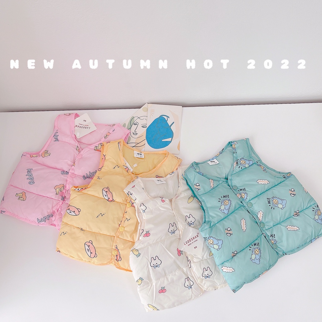 ÁO GILE PHAO XUẤT HÀN CỰC HOT CHO BÉ GILE50