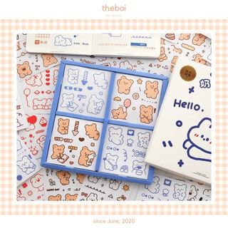 1 Tấm Sticker Mini Trang Trí Sổ Bullet Journal theboiofficial