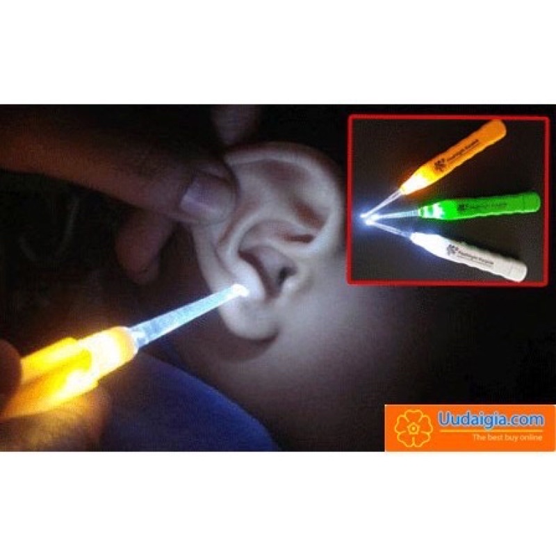 Cây ngoáy tai có đèn tiện dụng cho cả nhà