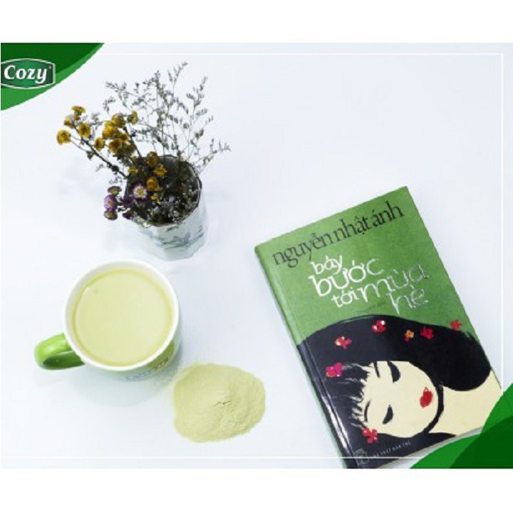 Trà sữa matcha Cozy hộp 306g -18 gói x 17g/gói