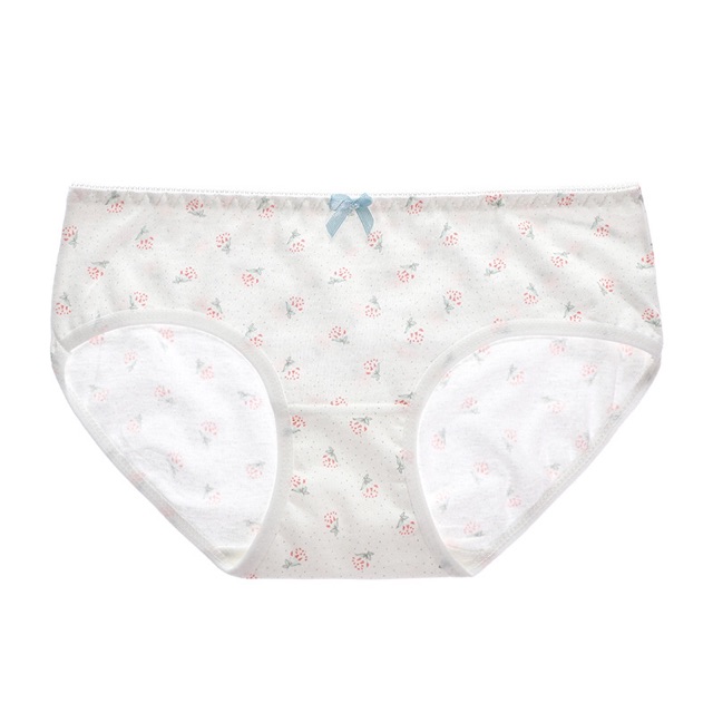 [Có video sản phẩm] Set 5 quần lót nữ vải cotton hoạ tiết hoa B005 | BigBuy360 - bigbuy360.vn