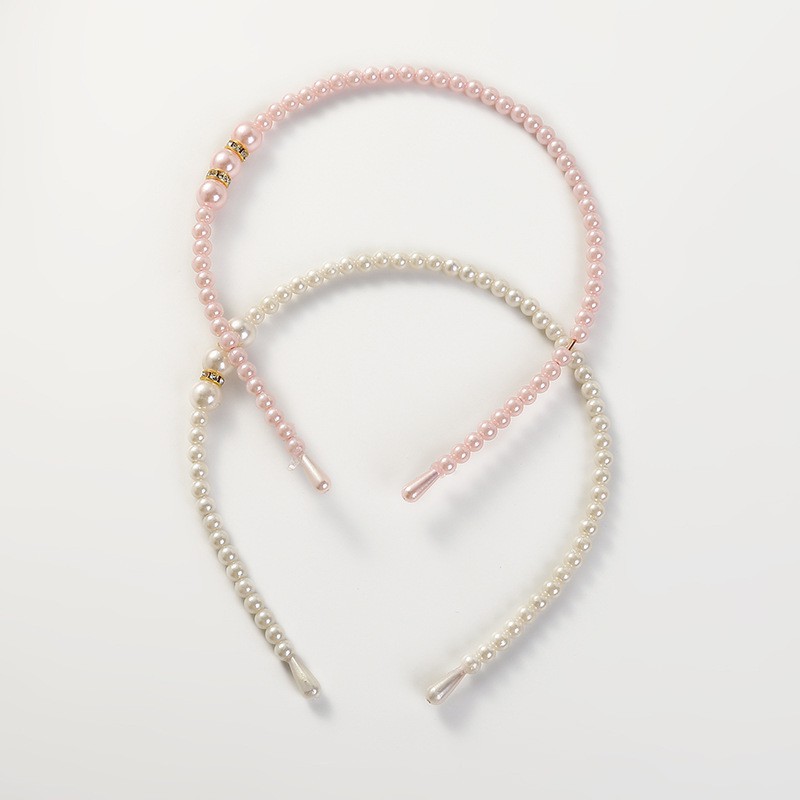 Cài tóc ngọc trai xinh xắn cho bé gái