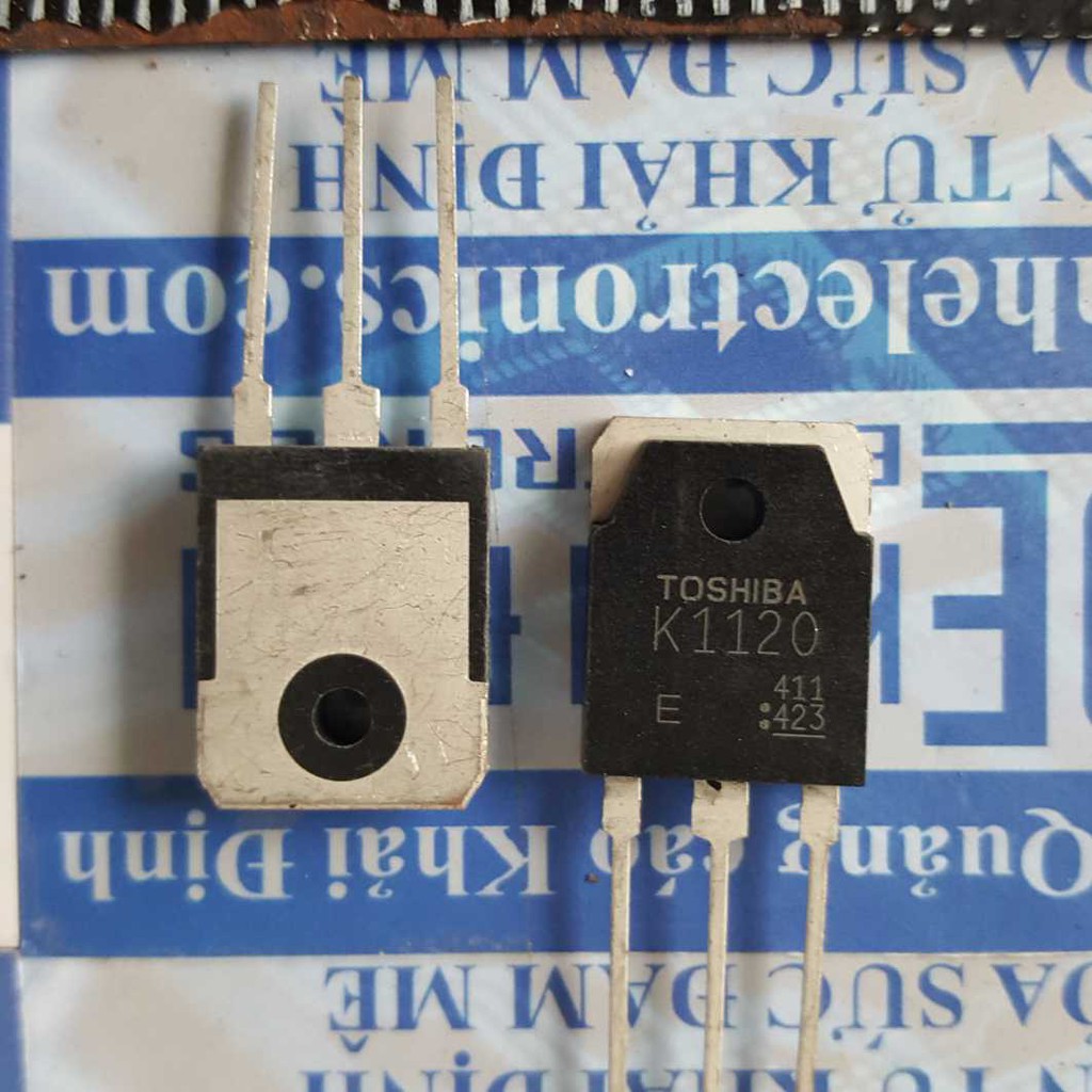 2 con 2SK1120 K1120 8A 1000V MOSFET TO-3P kde3758