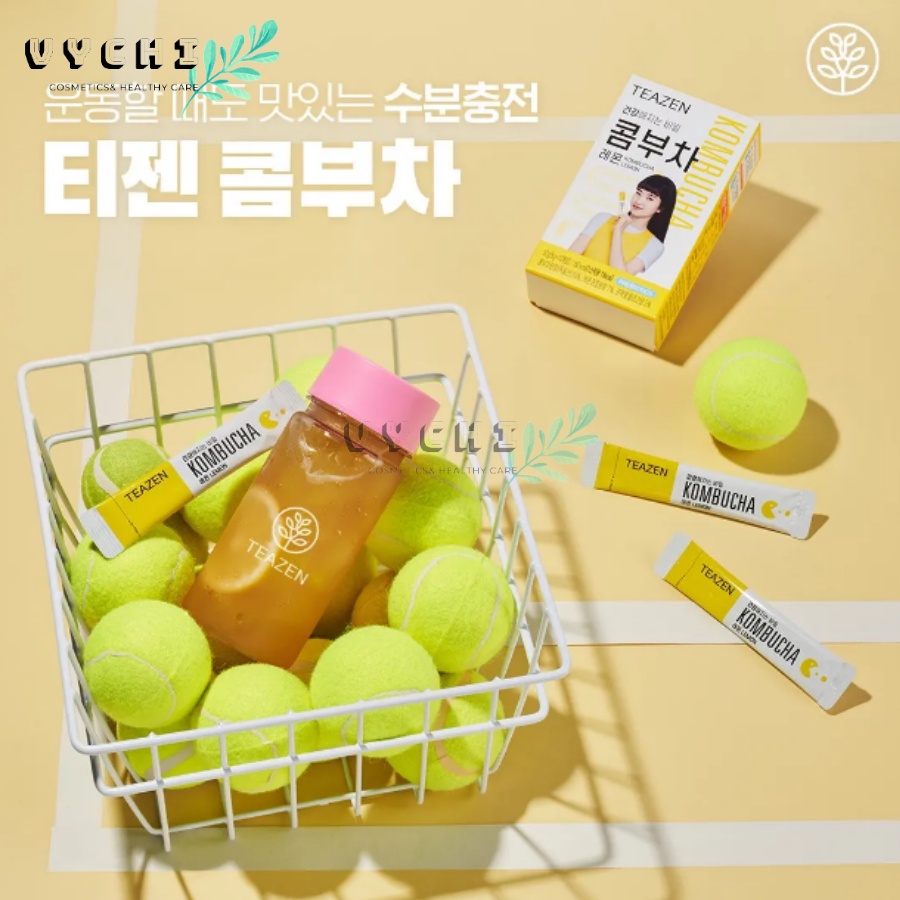 Trà Teazen kombucha thanh nhiệt, giữ dáng cải thiện sức khỏe của Hàn Quốc
