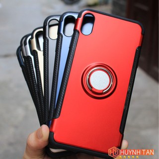 Ốp lưng Iphone XS Max che vân tay chống sốc giáp ô tô (Full Màu)