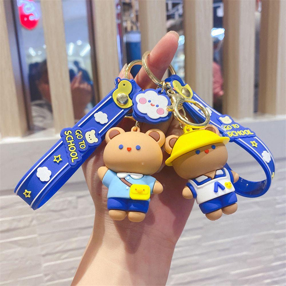 Móc Khóa Hình Thỏ / Gấu May Mắn Dễ Thương