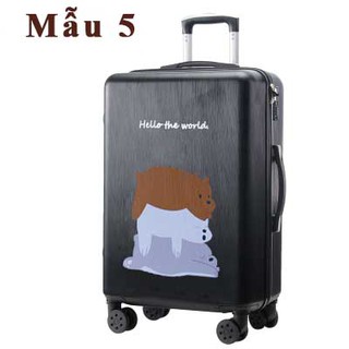 [TRỢ SHIP TỚI 90K!!!] - Vali kéo/ Vali du lịch Hàn Quốc siêu Cute - Hàng độc chỉ có tại Yandy