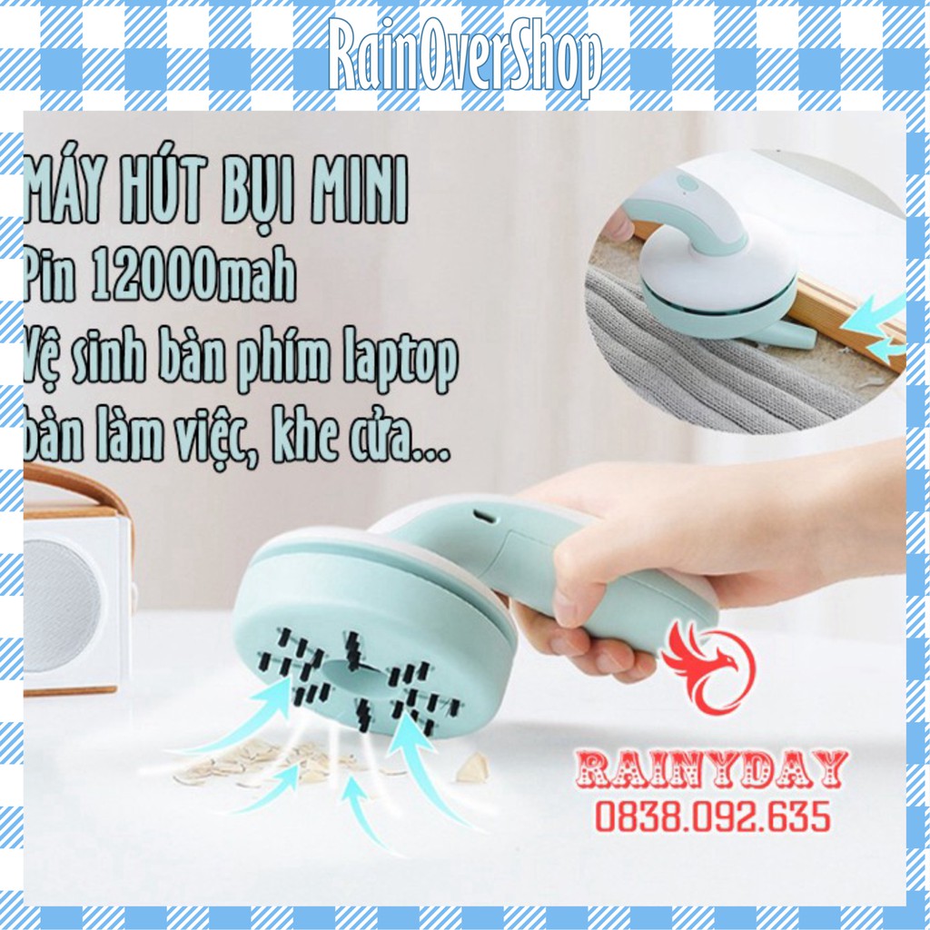 Máy hút bụi bàn phím laptop máy tính pc mini cầm tay không dây sạc pin để vệ sinh tiện lợi | BigBuy360 - bigbuy360.vn