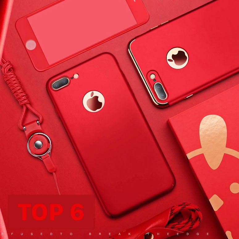 Ốp lưng dẻo xi đỏ nhung các dòng Iphone 5/5s,iphone 6/6plus,iphone7/7plus