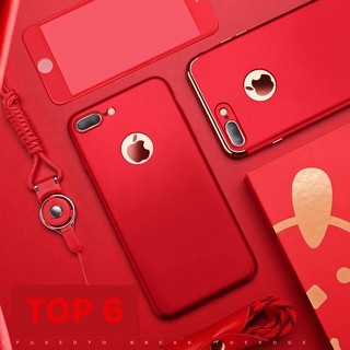 Ốp lưng dẻo xi đỏ nhung các dòng Iphone 5/5s,iphone 6/6plus,iphone7/7plus