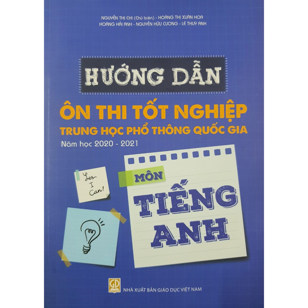 Sách - Hướng dẫn ôn thi tốt nghiệp trung học phổ thông quốc gia môn Tiếng Anh