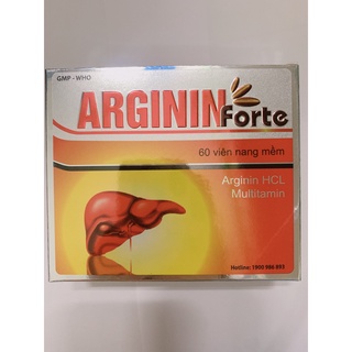 Viên uống giải độc gan ,mát gan arginin forte