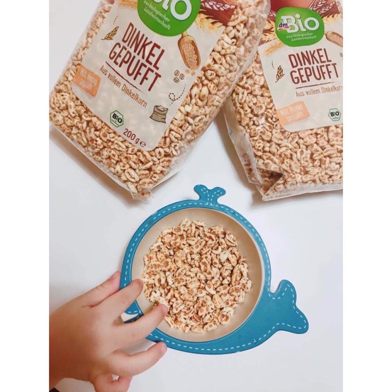 Bỏng lúa mạch mật ong hữu cơ Bio Đức 200 gam (Date 19/3/2022)