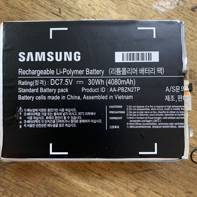 Pin lipo samsung 3900~4080 mAh