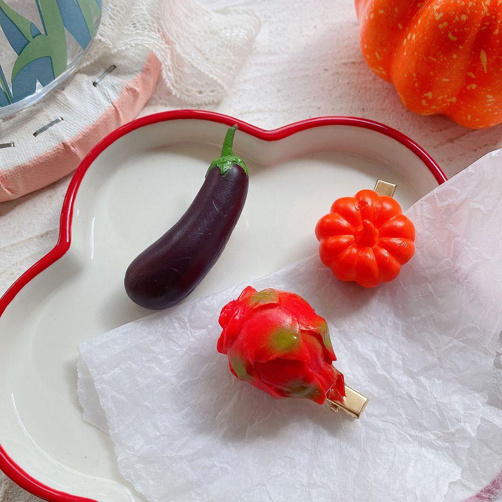 Kẹp Tóc Hình Quả Óc Chó Pitaya 15H Dễ Thương Cho Bé Gái